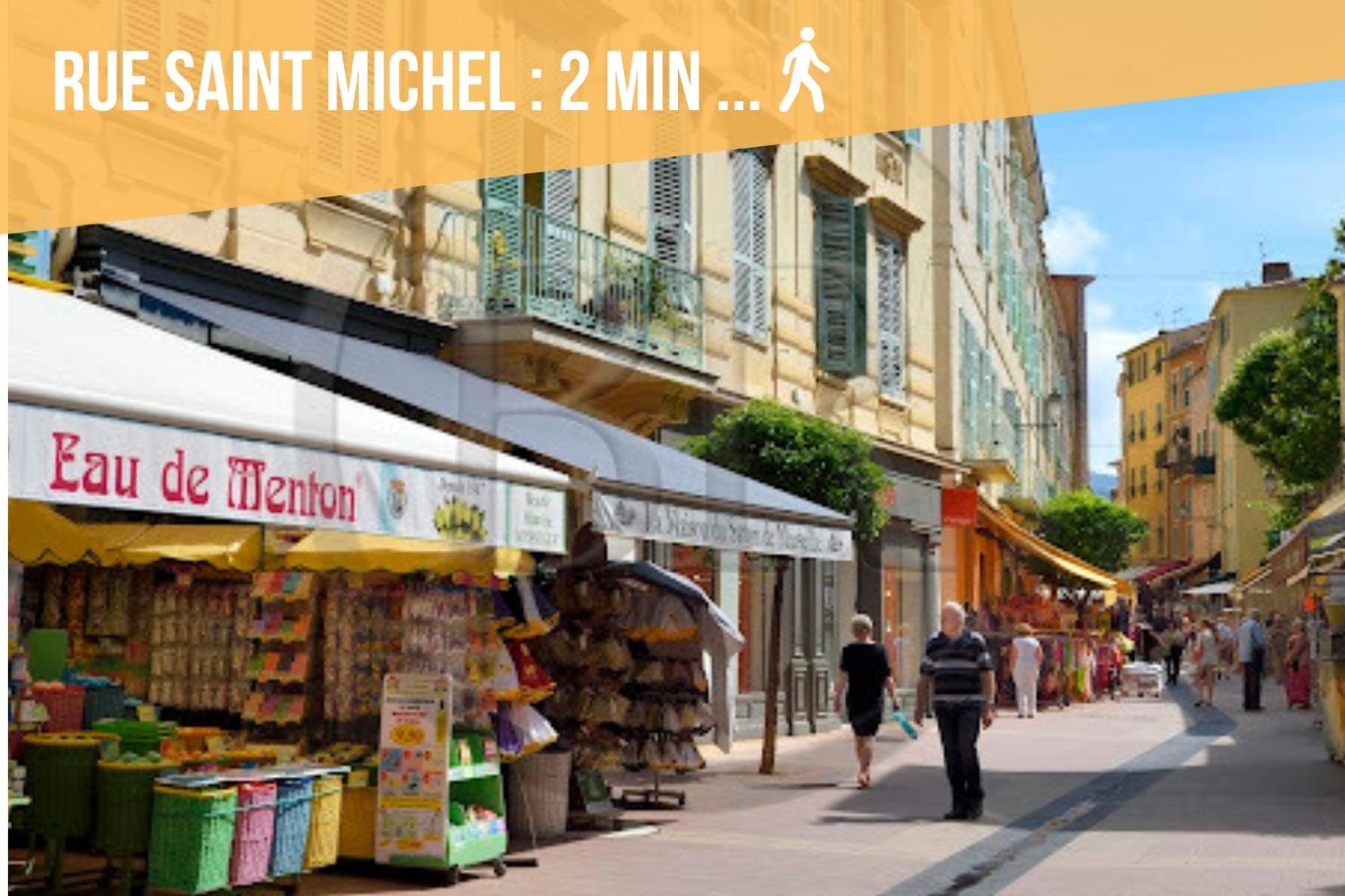 Ou Mentounasc - Duplex Vieille Ville Menton - Free Parking ภายนอก รูปภาพ