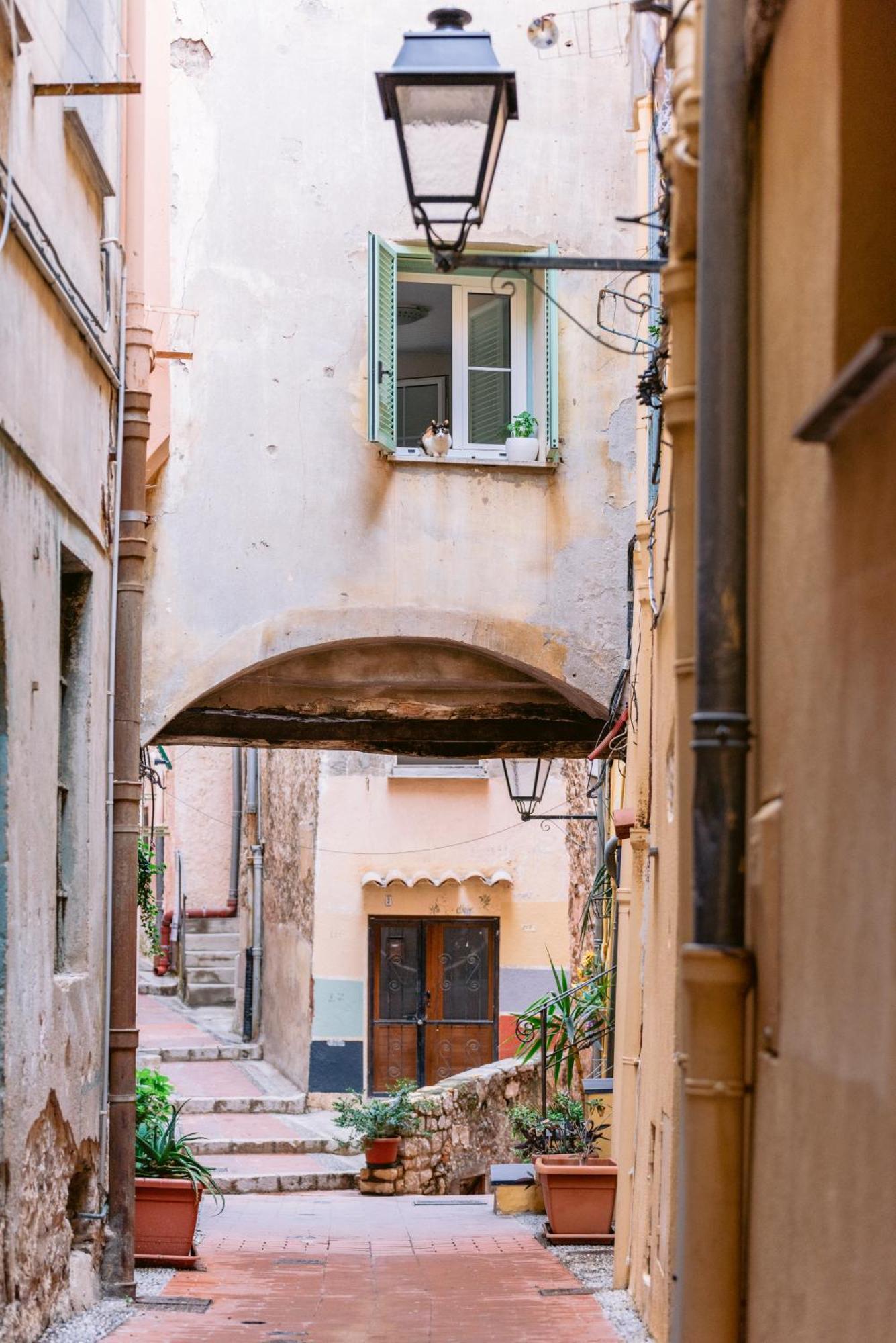 Ou Mentounasc - Duplex Vieille Ville Menton - Free Parking ภายนอก รูปภาพ